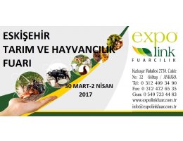 30 Mart-2 Nisan Eskişehir Tarım ve Hayvancılık Fuarı