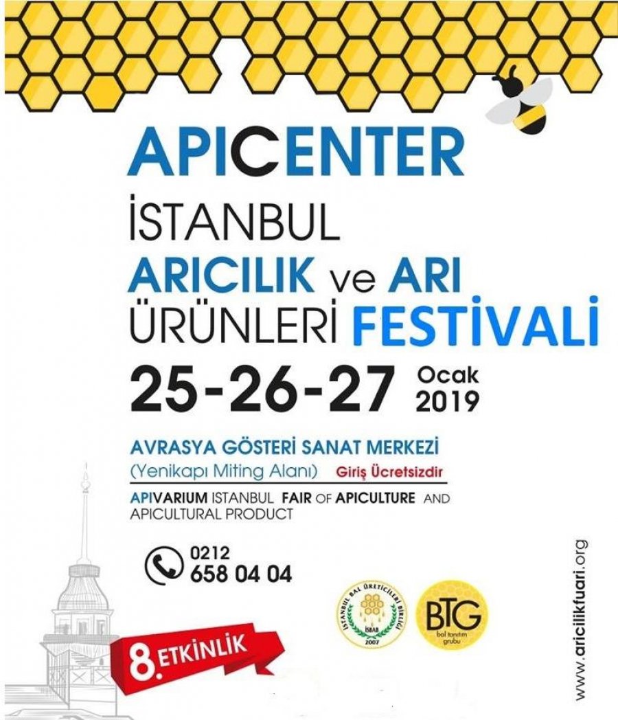 25 27 Ocak 2019 Istanbul Aricilik Ve Ari Urunleri Festivali Aricilik Gazetesi Turkey Beekeeping Newspaper Guner Kayral