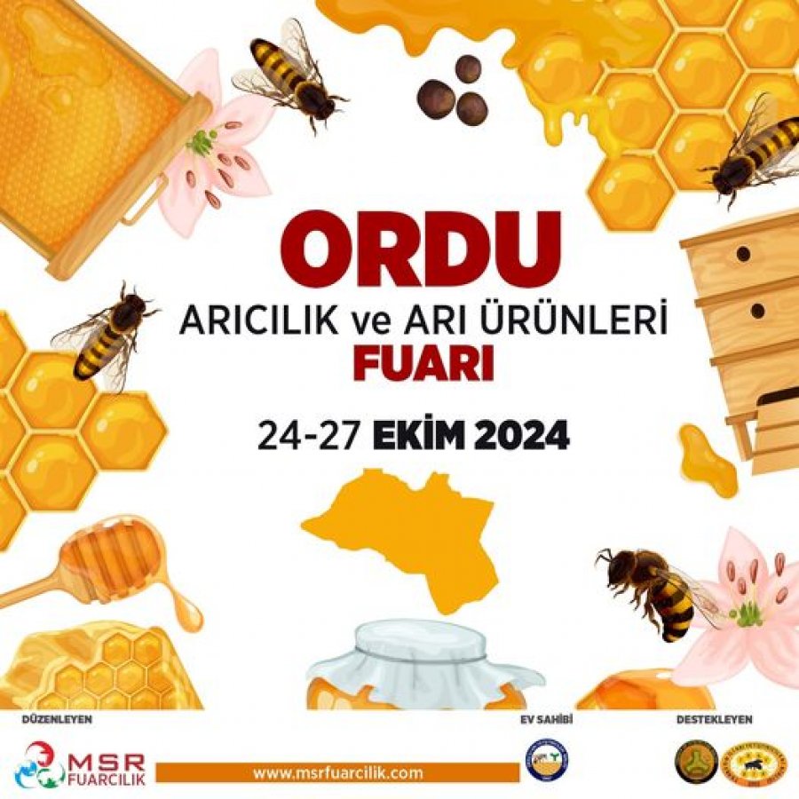 24-27 Ekim 2024 Ordu'da Arıcılık ve Arı Ürünleri Fuarı Düzenlenecek ...